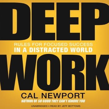 Cover art for Cal Newport's Deep Work